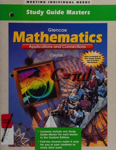 Mathematics: Study guide masters : applications and connections