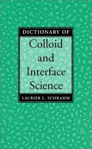 Dictionary of Colloid and Interface Science