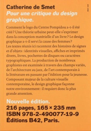 Pour une critique du design graphique