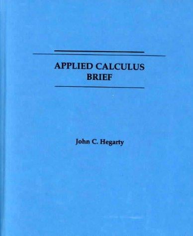 Applied calculus: brief