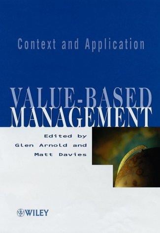 Value-based Management: Context and Application