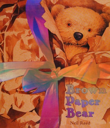Brown paper bear