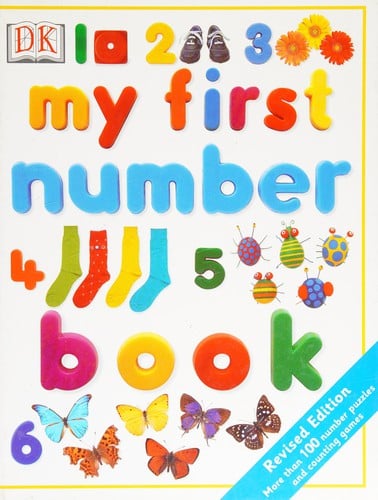 My first number book.