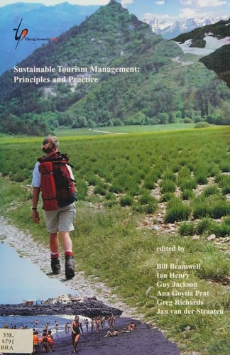 Sustainable Tourism Management: Principles and Practice