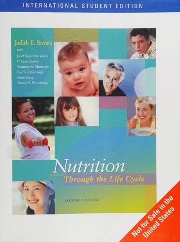 Nutrition through the life cycle