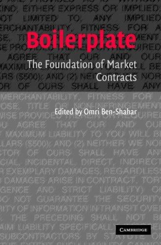 Boilerplate: The Foundation of Market Contracts