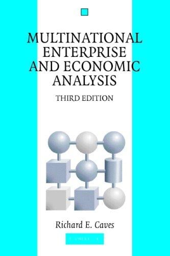 Multinational Enterprise and Economic Analysis (Cambridge Surveys of Economic Literature)