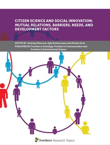 Citizen Science and Social Innovation: Mutual Relations, Barriers, Needs, and Development Factors