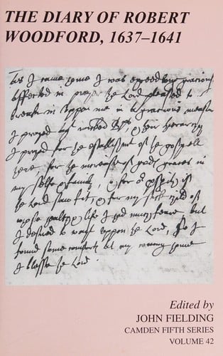 Diary of Robert Woodford, 1637-1641