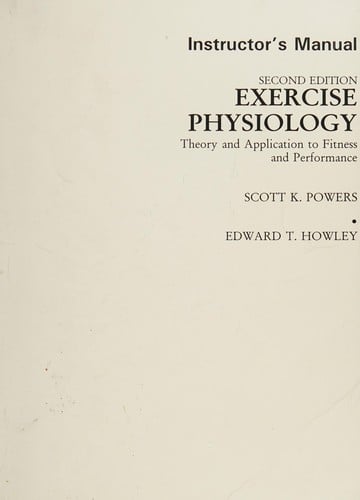 Exercise Physiology:Theory/Ap 2e I