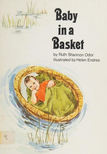 Baby in a basket