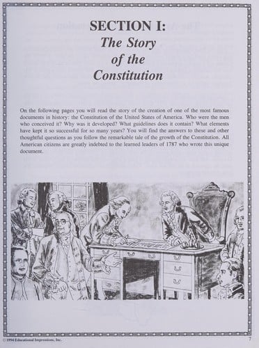 We the People: Exploring the U. S. Constitution