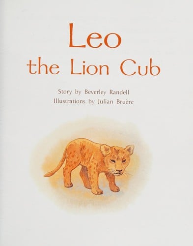 Leo the lion cub