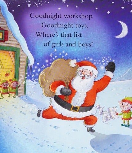 Goodnight Santa: The Perfect Bedtime Book