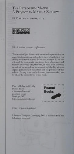 The Petroleum Manga: A Project by Marina Zurkow