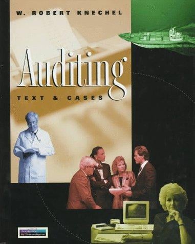 Auditing: Text & Cases (Ab Accounting Principles)