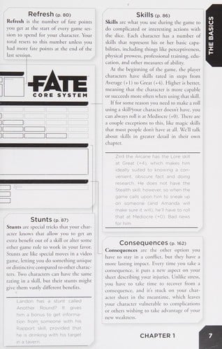Fate: core system