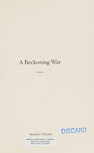 A beckoning war