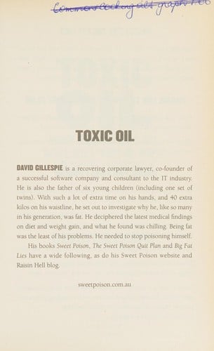 Toxic oil: why vegetable oil will kill you & how to save yourself