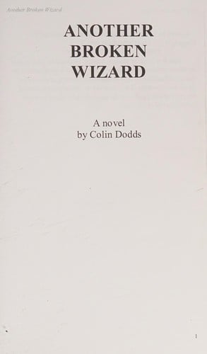 Another broken wizard: a novel