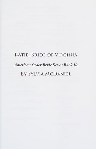 Katie: bride of Virginia