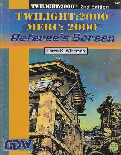 Referee's Screen: Twilight: 2000
