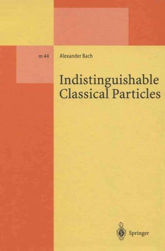 Indistinguishable classical particles