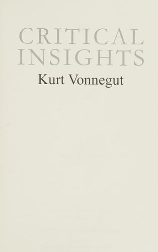 Kurt Vonnegut