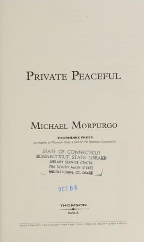 Private Peaceful