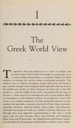 The Passion of the Western Mind