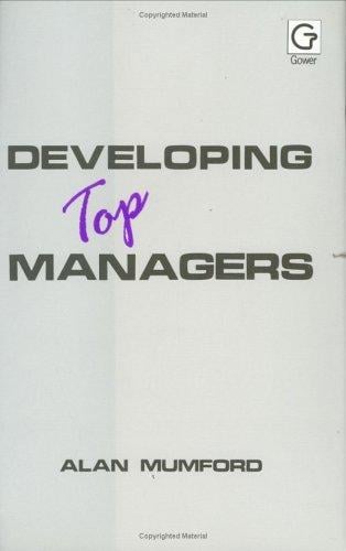 Developing top managers
