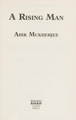 A rising man