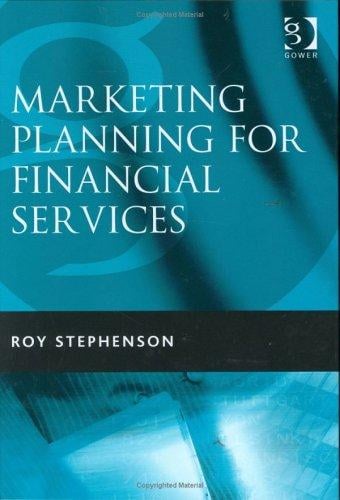 Marketing Planning For Financial Services