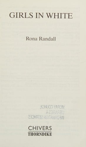 Thorndike British Favorites - Large Print - Girls In White