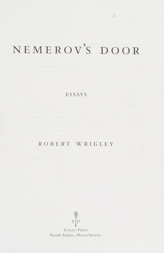 Nemerov's door: essays