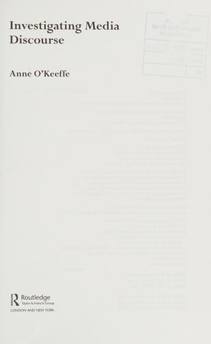 Investigating media discourse