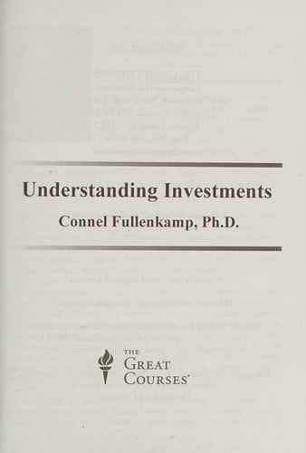 Understanding investments