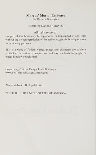 Marcus' mortal embrace