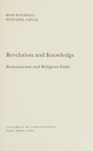 Revelation and Knowledge