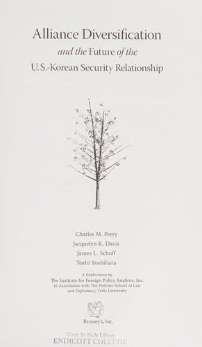 Alliance diversification and the future of the U.S.-Korean security relationship