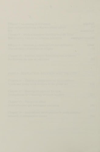 Seeking sense in the city: European perspectives on religious education