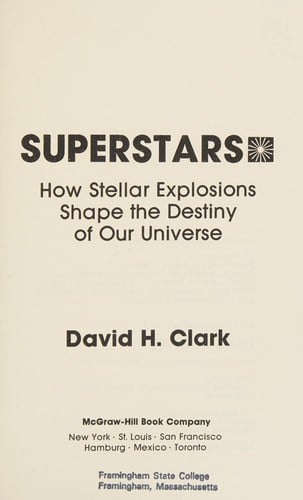 Superstars: how stellar explosions shape the destiny of our universe