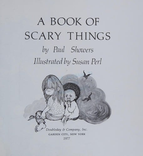 A book of scary things