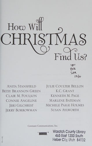 How will Christmas find us?