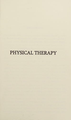 Physical therapy