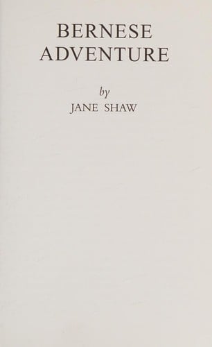 Bernese adventure