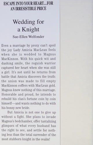 Wedding for a Knight