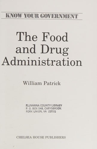 The Food and Drug Administration