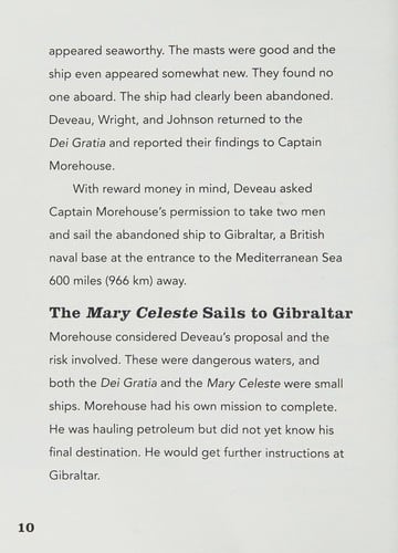 The mystery of the Mary Celeste