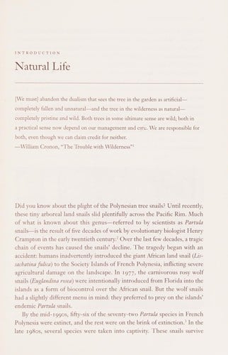 Wild Life: The Institution of Nature